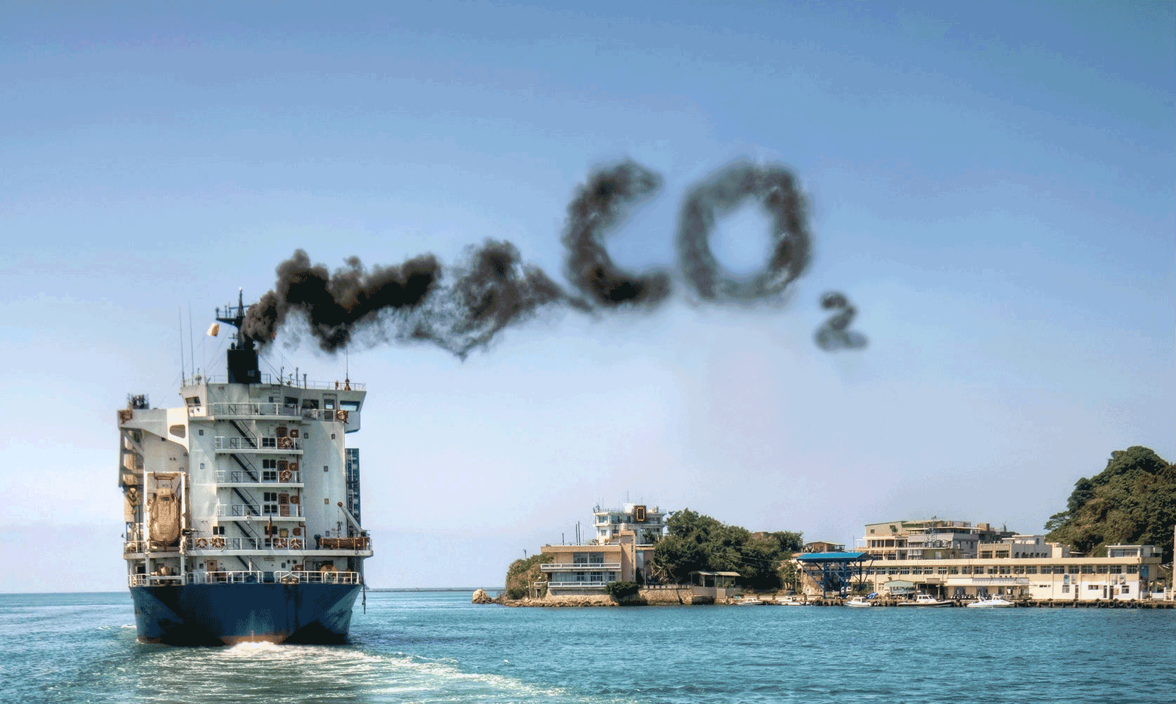 کەمکردنەوەی دەردانی Co2 لە کەشتییەکان